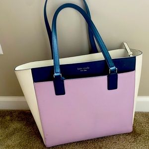 Kate Spade large lavender handbag